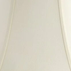 360 Lighting Vintage Chic Floor Lamp 60" Tall French Country Antique White Washed Cream Bell Shade For Living Room Reading Bedroom Office