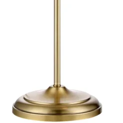 360 Lighting Culver Traditional Pharmacy Floor Lamp Standing 57" Tall Plated Aged Brass LED Adjustable Metal Shade For Living Room Reading Bedroo -360 Lighting GUEST 0789e750 ea6e 43bb 8997 37db3db31e88