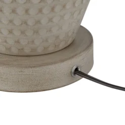 360 Lighting Rupert Rustic Farmhouse Table Lamp 24 3/4" High Beige Hammered Off White Linen Drum Shade For Bedroom Living Room Bedside Nightstand Home 15 360 Lighting Rupert Rustic Farmhouse Table Lamp 24 3/4" High Beige Hammered Off White Linen Drum Shade For Bedroom Living Room Bedside Nightstand Home -360 Lighting GUEST 08777fb4 8acb 45ce b181 bf83e8c576b7