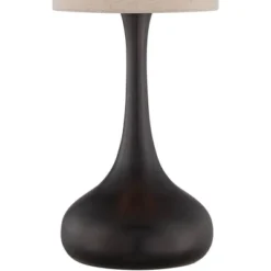 360 Lighting Modern Table Lamp With USB And AC Power Outlet Workstation Charging Base 24.5" High Espresso Bronze Droplet Living Room Desk Office 13 360 Lighting Modern Table Lamp With USB And AC Power Outlet Workstation Charging Base 24.5" High Espresso Bronze Droplet Living Room Desk Office -360 Lighting GUEST 1890e857 ab66 48ea ba5a 68ee6c577cea