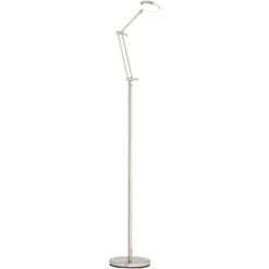360 Lighting Modern Floor Lamp LED 50" Tall Satin Nickel White Acrylic Diffuser Adjustable For Living Room Reading Bedroom Office 15 360 Lighting Modern Floor Lamp LED 50" Tall Satin Nickel White Acrylic Diffuser Adjustable For Living Room Reading Bedroom Office -360 Lighting GUEST 1b9fa353 cb0a 4c06 ab2d e18fdc31e38d