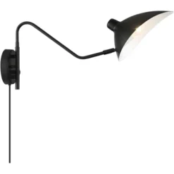 360 Lighting Colborne Modern Swing Arm Wall Lamp Black Metal Plug-in Light Fixture Up Down Shade For Bedroom Bedside Living Room Reading Home House 14 360 Lighting Colborne Modern Swing Arm Wall Lamp Black Metal Plug-in Light Fixture Up Down Shade For Bedroom Bedside Living Room Reading Home House -360 Lighting GUEST 1ed3acdb 569f 418f 80aa 0890846a3151