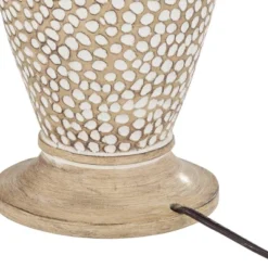 360 Lighting Cody Rustic Farmhouse Table Lamps 24 1/2" High Set Of 2 Beige Textured Pebble Drum Shade For Bedroom Living Room Bedside Nightstand House 14 360 Lighting Cody Rustic Farmhouse Table Lamps 24 1/2" High Set Of 2 Beige Textured Pebble Drum Shade For Bedroom Living Room Bedside Nightstand House -360 Lighting GUEST 22634313 33c1 4159 96cd 005cfa92b3c0