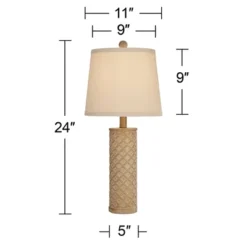 360 Lighting Gisele Cottage Table Lamps 24" High Set Of 2 Gold Wash Lattice Column Tapered Drum Shade For Bedroom Living Room Bedside Nightstand Home 16 360 Lighting Gisele Cottage Table Lamps 24" High Set Of 2 Gold Wash Lattice Column Tapered Drum Shade For Bedroom Living Room Bedside Nightstand Home -360 Lighting GUEST 235d5f0e 7d15 4179 8790 37fe96f07d56