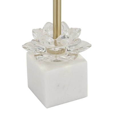 360 Lighting Phoebe Modern Buffet Table Lamps 28 1/2" Tall Set Of 2 Gold Metal White Drum Shade For Bedroom Living Room Bedside Nightstand Office Kids 7 360 Lighting Phoebe Modern Buffet Table Lamps 28 1/2" Tall Set Of 2 Gold Metal White Drum Shade For Bedroom Living Room Bedside Nightstand Office Kids - Image 5