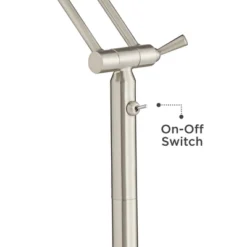 360 Lighting Modern Floor Lamp LED 50" Tall Satin Nickel White Acrylic Diffuser Adjustable For Living Room Reading Bedroom Office 13 360 Lighting Modern Floor Lamp LED 50" Tall Satin Nickel White Acrylic Diffuser Adjustable For Living Room Reading Bedroom Office -360 Lighting GUEST 291d0910 34cf 44d4 bf21 5337f4fd200d