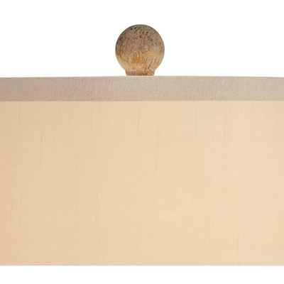 360 Lighting Gisele Cottage Table Lamps 24" High Set Of 2 Gold Wash Lattice Column Tapered Drum Shade For Bedroom Living Room Bedside Nightstand Home 4 360 Lighting Gisele Cottage Table Lamps 24" High Set Of 2 Gold Wash Lattice Column Tapered Drum Shade For Bedroom Living Room Bedside Nightstand Home - Image 2