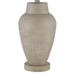 360 Lighting Rupert Rustic Farmhouse Table Lamp 24 3/4" High Beige Hammered Off White Linen Drum Shade For Bedroom Living Room Bedside Nightstand Home 14 360 Lighting Rupert Rustic Farmhouse Table Lamp 24 3/4" High Beige Hammered Off White Linen Drum Shade For Bedroom Living Room Bedside Nightstand Home -360 Lighting GUEST 3756161a f006 485b 80f7 2dd48f16354e