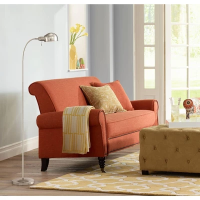 360 Lighting Ridley Modern Floor Lamp Standing 61" Tall Satin Nickel Metal Adjustable Gooseneck Arm For Living Room Reading Bedroom Office House Home 8 360 Lighting Ridley Modern Floor Lamp Standing 61" Tall Satin Nickel Metal Adjustable Gooseneck Arm For Living Room Reading Bedroom Office House Home - Image 6