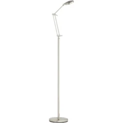 360 Lighting Modern Floor Lamp LED 50" Tall Satin Nickel White Acrylic Diffuser Adjustable For Living Room Reading Bedroom Office 16 360 Lighting Modern Floor Lamp LED 50" Tall Satin Nickel White Acrylic Diffuser Adjustable For Living Room Reading Bedroom Office -360 Lighting GUEST 3f000f4a 404a 4f0c a286 597d084ebadc