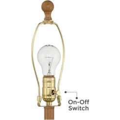 360 Lighting Ryan Modern Coastal Table Lamps 28 1/2" Tall Set Of 2 Blue Glass White Drum Shade For Bedroom Living Room Bedside Nightstand Office House -360 Lighting GUEST 5421f1f4 3b32 4bd8 b78c 8b70508175b2