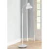 360 Lighting Modern Floor Lamp Adjustable Gooseneck Arm 56" Tall White Metal For Living Room Reading Bedroom Office -360 Lighting GUEST 69653f8a 7e07 47dd 9e91 f9a8eaea6ac1