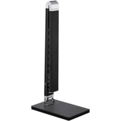 360 Lighting Jett Modern Desk Lamp 16 1/2" High Black With USB Port And Nightlight LED Dimmer Touch On Off For Bedroom Bedside Nightstand Family House -360 Lighting GUEST 6d53643c 247f 469a bbad b37a08933207