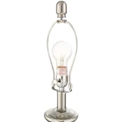 360 Lighting Albert Modern Table Lamp 24 3/4" High Mercury Glass Gourd Oatmeal Drum Shade For Bedroom Living Room Bedside Nightstand Office Kids House 13 360 Lighting Albert Modern Table Lamp 24 3/4" High Mercury Glass Gourd Oatmeal Drum Shade For Bedroom Living Room Bedside Nightstand Office Kids House -360 Lighting GUEST 6e98e553 af10 4729 b563 ecea02f705a4