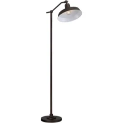 360 Lighting Rustic Downbridge Floor Lamp With USB Charging Port 61" Tall Satin Bronze Metal Dome Shade Living Room Reading House 16 360 Lighting Rustic Downbridge Floor Lamp With USB Charging Port 61" Tall Satin Bronze Metal Dome Shade Living Room Reading House -360 Lighting GUEST 745d0d35 21e2 42df a56d 43d1a4827236