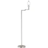 360 Lighting Modern Floor Lamp Base Swing Arm 60.5" Tall Brushed Nickel For Living Room Reading Bedroom Office -360 Lighting GUEST 752c72ac 6a97 4bf4 81d5 9cf20a45c896