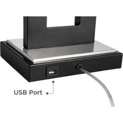 360 Lighting Neil Modern Table Lamp With White Marble Riser 26" High Two Tone USB Charging Port Rectangular Shade Bedroom For Bedroom Living Room Desk 10 360 Lighting Neil Modern Table Lamp With White Marble Riser 26" High Two Tone USB Charging Port Rectangular Shade Bedroom For Bedroom Living Room Desk -360 Lighting GUEST 796fdf2b 7c2b 427e a28e ae2c3ad233bd 1