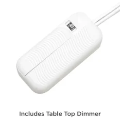 360 Lighting Simon Modern Table Lamps 25 1/2" High Set Of 2 Brushed Nickel With USB Charging Port And Table Top Dimmers White Fabric For Home Desk -360 Lighting GUEST 8b0468f4 1ce9 4e33 b8bb 2d72cd996834