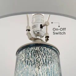 360 Lighting Marcus Modern Table Lamps 30" Tall Set Of 2 Mercury Glass Column White Drum Shade For Bedroom Living Room Bedside Nightstand Office Home 12 360 Lighting Marcus Modern Table Lamps 30" Tall Set Of 2 Mercury Glass Column White Drum Shade For Bedroom Living Room Bedside Nightstand Office Home -360 Lighting GUEST 8d0540b3 9a97 4b7b 98ff f272698a7d49