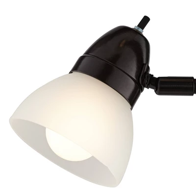 360 Lighting Modern Torchiere Floor Lamp 3-in-1 Design 70" Tall Tiger Bronze White Glass Shades For Living Room Reading Bedroom Office 7 360 Lighting Modern Torchiere Floor Lamp 3-in-1 Design 70" Tall Tiger Bronze White Glass Shades For Living Room Reading Bedroom Office - Image 5