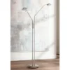 360 Lighting Casper Traditional Pharmacy Floor Lamp 63" Tall Brushed Nickel 2-Light LED Adjustable Arm Swivel Head For Living Room Bedroom 2 360 Lighting Casper Traditional Pharmacy Floor Lamp 63" Tall Brushed Nickel 2-Light LED Adjustable Arm Swivel Head For Living Room Bedroom -360 Lighting GUEST 9a4cb5f6 823d 4dd5 83ac c162bd50d4e3