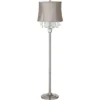 360 Lighting Modern Floor Lamp Standing 62 1/2" Tall Brushed Nickel Silver Crystals Taupe Gray Drum Shade For Living Room Bedroom Office House Home 2 360 Lighting Modern Floor Lamp Standing 62 1/2" Tall Brushed Nickel Silver Crystals Taupe Gray Drum Shade For Living Room Bedroom Office House Home -360 Lighting GUEST a5a259ec 90f2 4141 8d56 9ae6ce2ec7ee