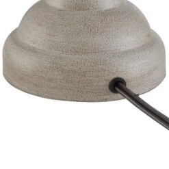 360 Lighting Claude Rustic Farmhouse Accent Table Lamps 21" High Set Of 2 Beige Washed Linen Drum Shade For Bedroom Living Room Bedside Nightstand -360 Lighting GUEST a91d7c08 b549 463e b10c e521b0c7e342