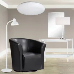 360 Lighting Modern Floor Lamp Adjustable Gooseneck Arm 56" Tall White Metal For Living Room Reading Bedroom Office 15 360 Lighting Modern Floor Lamp Adjustable Gooseneck Arm 56" Tall White Metal For Living Room Reading Bedroom Office -360 Lighting GUEST ab5ba71d 5a4c 447e aa91 65c0c07dac14