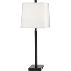 360 Lighting Cole Modern Table Lamps 27" Tall Set Of 2 Black Metal With USB Charging Ports White Rectangular Shade For Bedroom Living Room Bedside 12 360 Lighting Cole Modern Table Lamps 27" Tall Set Of 2 Black Metal With USB Charging Ports White Rectangular Shade For Bedroom Living Room Bedside -360 Lighting GUEST b5665898 3541 43a5 8e8b 387d99d955f3