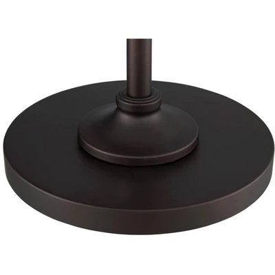 360 Lighting Rustic Downbridge Floor Lamp With USB Charging Port 61" Tall Satin Bronze Metal Dome Shade Living Room Reading House 5 360 Lighting Rustic Downbridge Floor Lamp With USB Charging Port 61" Tall Satin Bronze Metal Dome Shade Living Room Reading House - Image 3