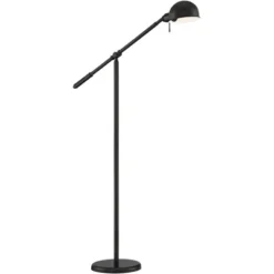 360 Lighting Dawson Traditional Pharmacy Floor Lamp 55" Tall Dark Bronze Metal Adjustable Boom Arm Dome Head For Living Room Reading Bedroom -360 Lighting GUEST e05aff52 04cf 47df a8ec 64f1e09a9199
