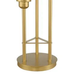 360 Lighting Malone Modern Tree Table Lamp 30 1/2" Tall Brass Metal 3 Light White Glass Shades For Bedroom Living Room Bedside Nightstand Office Kids -360 Lighting GUEST e3f719e5 3157 41ee 9fb9 149b748a6bcd