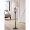 360 Lighting Marcel Rustic Farmhouse Floor Lamp 64" Tall Black Metal With LED Nightlight Natural Linen Drum Shade For Living Room Bedroom Office House 2 360 Lighting Marcel Rustic Farmhouse Floor Lamp 64" Tall Black Metal With LED Nightlight Natural Linen Drum Shade For Living Room Bedroom Office House -360 Lighting GUEST e4058808 33be 425f 8845 30c396f40be9
