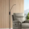 360 Lighting Taylor Modern Torchiere Floor Lamp With Side Light 72" Tall Satin Black LED Adjustable For Living Room Reading Bedroom Office House Home 1 360 Lighting Taylor Modern Torchiere Floor Lamp With Side Light 72" Tall Satin Black LED Adjustable For Living Room Reading Bedroom Office House Home -360 Lighting GUEST e78d56af beb8 4706 8f7e 2beb3b637728