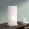 360 Lighting Cube Modern Accent Table Lamp 19 3/4" High White Ribbon Fabric Shade For Bedroom Living Room Bedside Nightstand Office Kids Family House 2 360 Lighting Cube Modern Accent Table Lamp 19 3/4" High White Ribbon Fabric Shade For Bedroom Living Room Bedside Nightstand Office Kids Family House -360 Lighting GUEST f32af48f f763 4108 b360 0aa2503a123f