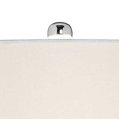 360 Lighting Coastal Accent Table Lamp 21.75" High Clear Glass Fillable Sea Shells White Drum Shade For Living Room Family Bedroom Bedside 5 360 Lighting Coastal Accent Table Lamp 21.75" High Clear Glass Fillable Sea Shells White Drum Shade For Living Room Family Bedroom Bedside - Image 3