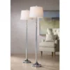 360 Lighting Montrose Modern Floor Lamps 61" Tall Set Of 2 Polished Steel Crystal Glass White Fabric Drum Shade For Living Room Bedroom Office House 1 360 Lighting Montrose Modern Floor Lamps 61" Tall Set Of 2 Polished Steel Crystal Glass White Fabric Drum Shade For Living Room Bedroom Office House -360 Lighting GUEST f6fd0589 cae6 4525 987c 6da0c07690e7