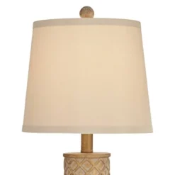 360 Lighting Gisele Cottage Table Lamps 24" High Set Of 2 Gold Wash Lattice Column Tapered Drum Shade For Bedroom Living Room Bedside Nightstand Home 12 360 Lighting Gisele Cottage Table Lamps 24" High Set Of 2 Gold Wash Lattice Column Tapered Drum Shade For Bedroom Living Room Bedside Nightstand Home -360 Lighting GUEST fa524463 ac5d 4a22 af91 f3ea9d151195