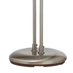 360 Lighting Casper Traditional Pharmacy Floor Lamp 63" Tall Brushed Nickel 2-Light LED Adjustable Arm Swivel Head For Living Room Bedroom 13 360 Lighting Casper Traditional Pharmacy Floor Lamp 63" Tall Brushed Nickel 2-Light LED Adjustable Arm Swivel Head For Living Room Bedroom -360 Lighting GUEST fbd83046 01a5 4692 911b 1eb48de08748