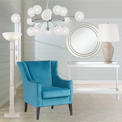 360 Lighting Rupert Rustic Farmhouse Table Lamp 24 3/4" High Beige Hammered Off White Linen Drum Shade For Bedroom Living Room Bedside Nightstand Home 10 360 Lighting Rupert Rustic Farmhouse Table Lamp 24 3/4" High Beige Hammered Off White Linen Drum Shade For Bedroom Living Room Bedside Nightstand Home - Image 8